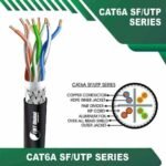 SF/UTP LAN Cable 305m cat6a 23awg 4 twisted pair
