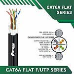 cat6a 23awg 4pair F-UTP Elevator Cable 305m