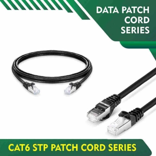 cat6 stp 23awg ethernet patch cord 0.15 meter