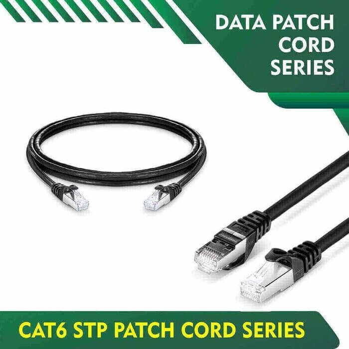 cat6 stp 23awg ethernet patch cord 0.15 meter