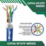 SF/UTP LAN Cable 305m cat6a 23awg 4 twisted pair