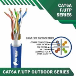 Cat6a 23awg 4 twisted pair F-UTP