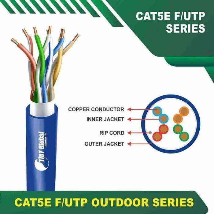 cat5e cables f utp outdoor tmt global uae 305 meter