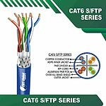 s ftp Cat6 23awg s ftp Cable 305m tmt-4050 Cat6 23awg