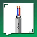 2 core intercom cable indoor shielded braided 1.5mm - Image 5