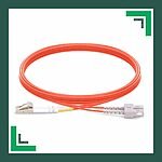sc to lc upc patch cord Fiber Optic Multimode Duplex LSZH OM2 - Image 3