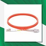 sc to lc upc patch cord Fiber Optic Multimode Duplex LSZH OM2 - Image 6