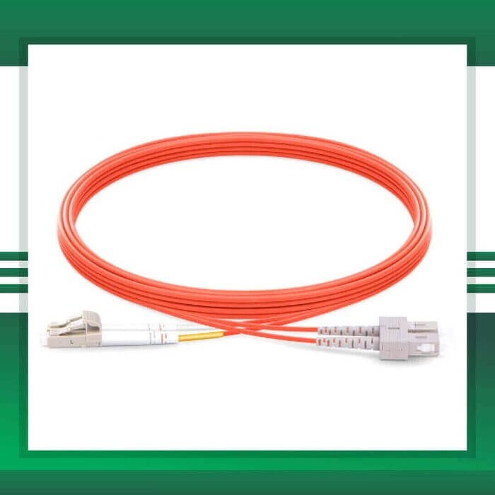 sc to lc upc patch cord Fiber Optic Multimode Duplex LSZH OM2 - Image 2