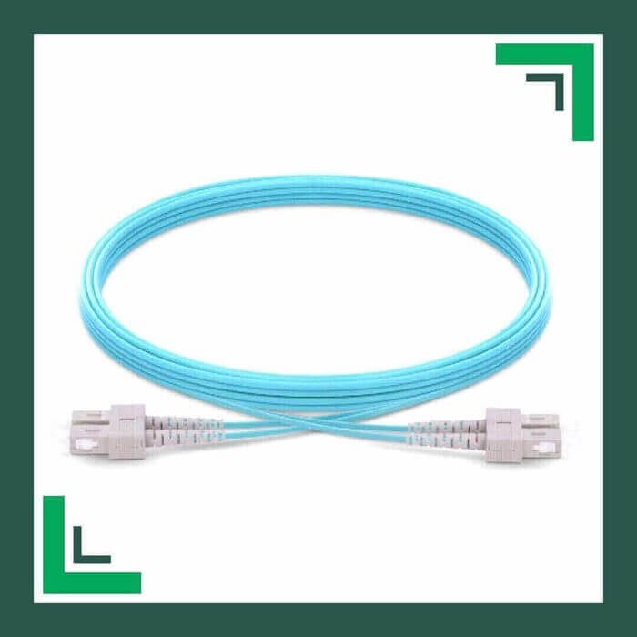 SC to SC UPC Duplex OM3 patch cord fiber optic Multimode  LSZH - Image 3