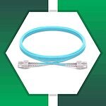 SC to SC UPC Duplex OM3 patch cord fiber optic Multimode  LSZH - Image 4