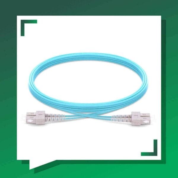 SC to SC UPC Duplex OM3 patch cord fiber optic Multimode  LSZH - Image 5