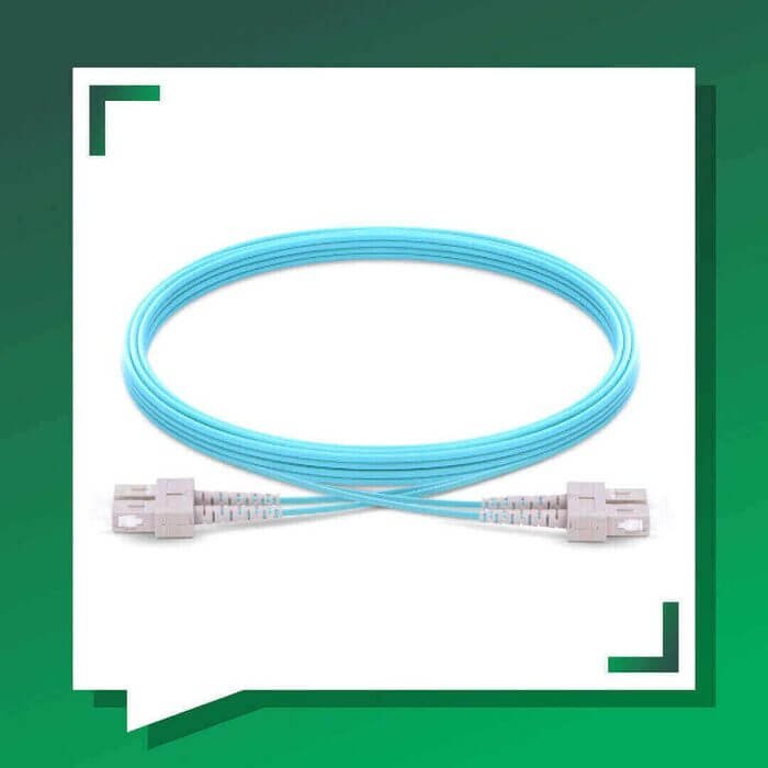 SC to SC UPC Duplex OM3 patch cord fiber optic Multimode  LSZH - Image 5