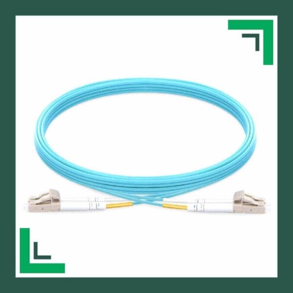 patchcord lc/lc mm om3 Fiber Optic Multimode UPC Duplex LSZH OM3 - Image 3
