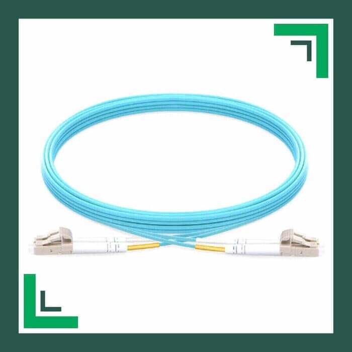 patchcord lc/lc mm om3 Fiber Optic Multimode UPC Duplex LSZH OM3 - Image 3