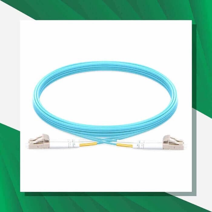 patchcord lc/lc mm om3 Fiber Optic Multimode UPC Duplex LSZH OM3 - Image 6