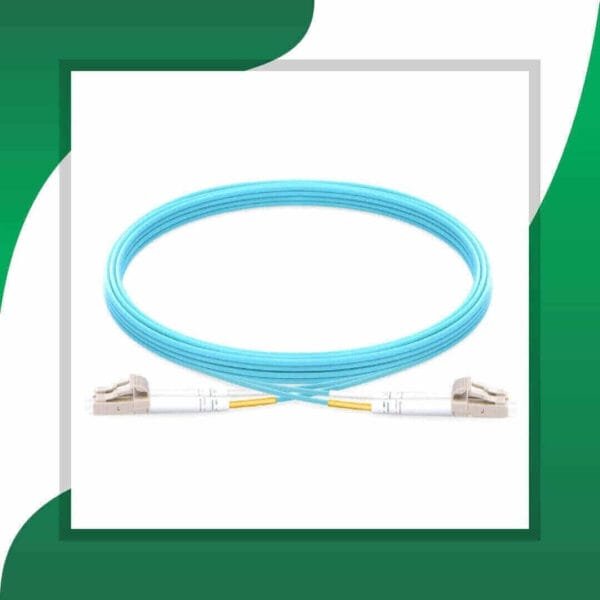 patchcord lc/lc mm om3 Fiber Optic Multimode UPC Duplex LSZH OM3 - Image 7
