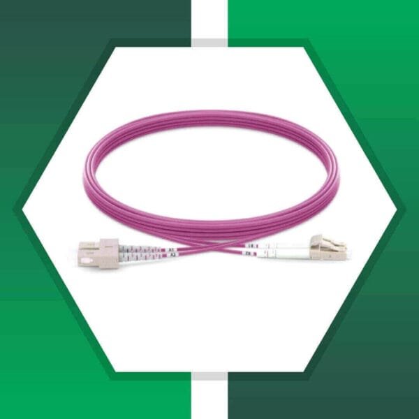 patch cord om4 sc to lc upc Multimode duplex lszh - Image 4