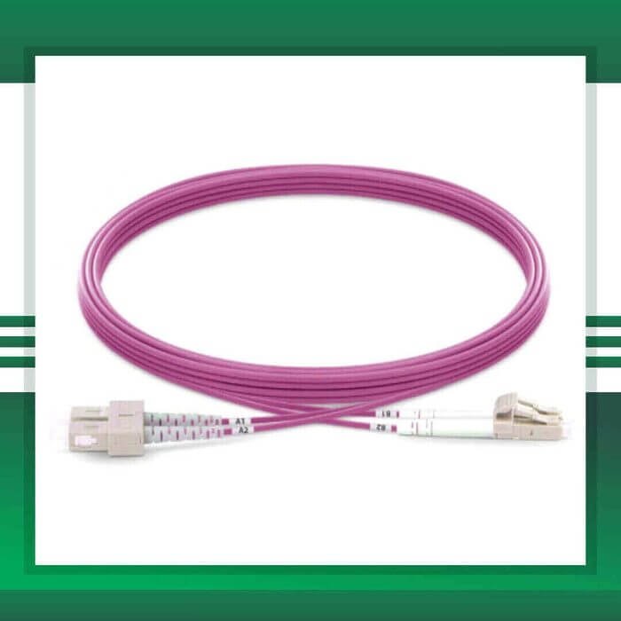 patch cord om4 sc to lc upc Multimode duplex lszh - Image 2