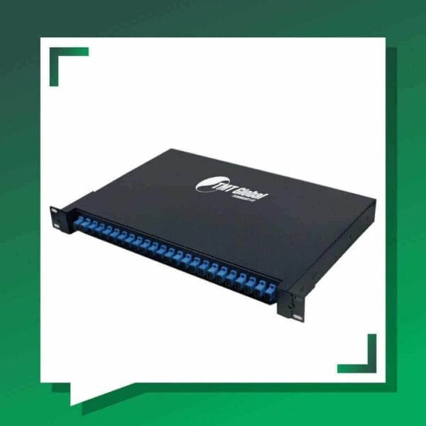 fiber optic patch panel 24port SC UPC Simplex Sliding Type - Image 5