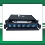 Fiber Patch Panel 48port LC-UPC Duplex Adapter Sliding - Image 2