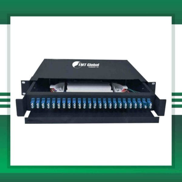 Fiber Patch Panel 48port LC-UPC Duplex Adapter Sliding - Image 2