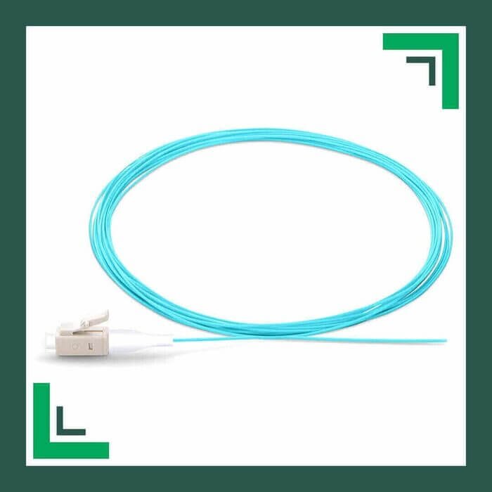 Fiber Pigtail OM3 Multimode LC-UPC Connector LSZH 1m - Image 6