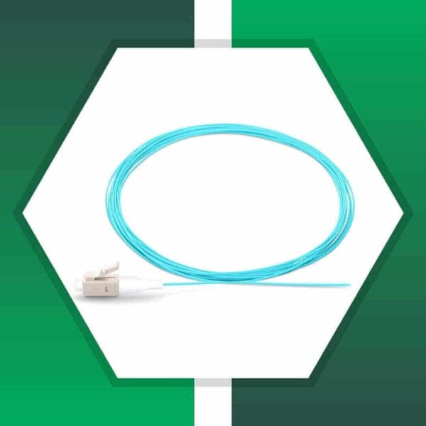 Fiber Pigtail OM3 Multimode LC-UPC Connector LSZH 1m - Image 5