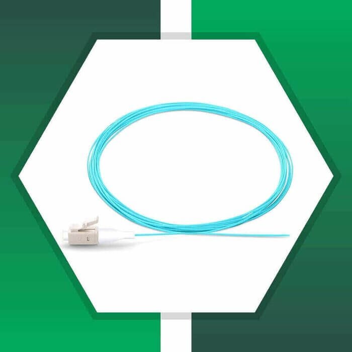 Fiber Pigtail OM3 Multimode LC-UPC Connector LSZH 1m - Image 5