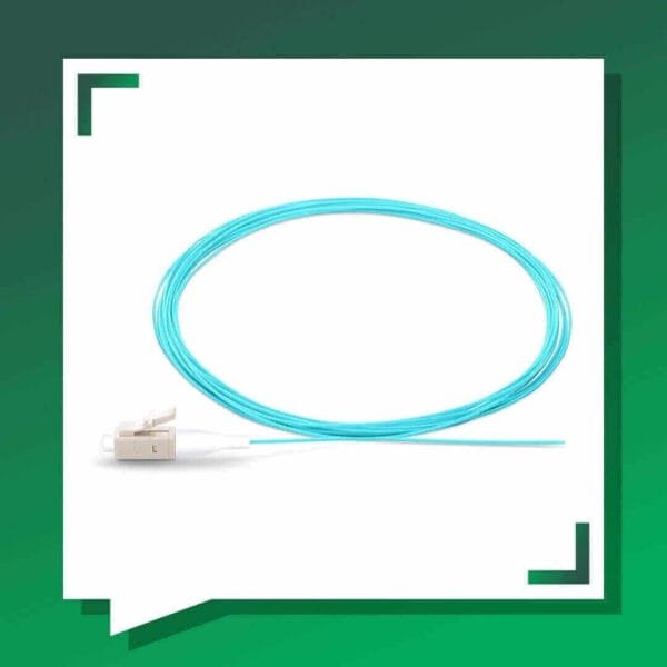 Fiber Pigtail OM3 Multimode LC-UPC Connector LSZH 1m - Image 4