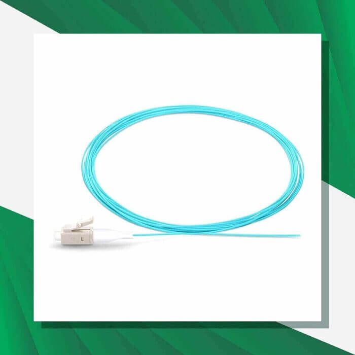 Fiber Pigtail OM3 Multimode LC-UPC Connector LSZH 1m - Image 3