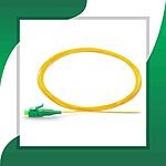 Fiber Pigtail LC APC Single Mode Connector LSZH 1m - Image 3