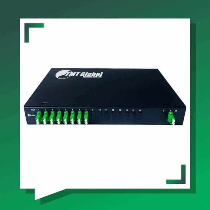 Plc fiber splitter 1u LC APC 2x16 Rack Mounted - Image 5