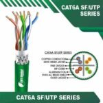 SF/UTP LAN Cable 305m cat6a 23awg 4 twisted pair