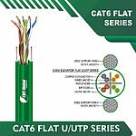 Cat6 23awg 4 twisted pair U-UTP Elevator Cable 305m