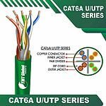 Cat6a 23awg 4pair U-UTP Ethernet Cable 305m
