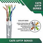 Cat6 23awg U FTP Ethernet Cable 4 twisted pair 305m