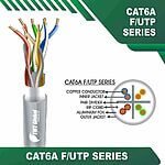 cat6a cable 305m 23awg 4 twisted pair F/UTP LSZH