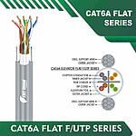 cat6a 23awg 4pair F-UTP Elevator Cable 305m