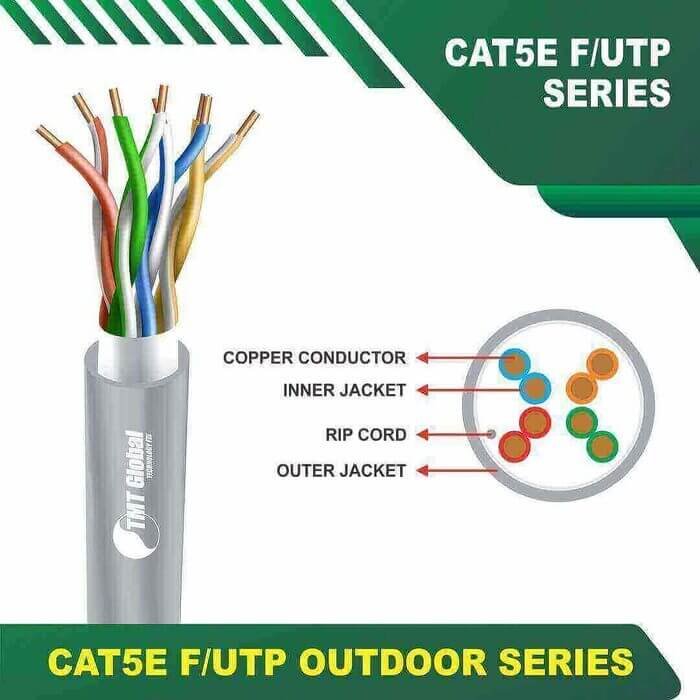 cat5e cables f utp outdoor tmt global uae 305 meter