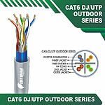 cat6 cable 305 meter 23 awg 4 twisted pair UTP Solid 305m