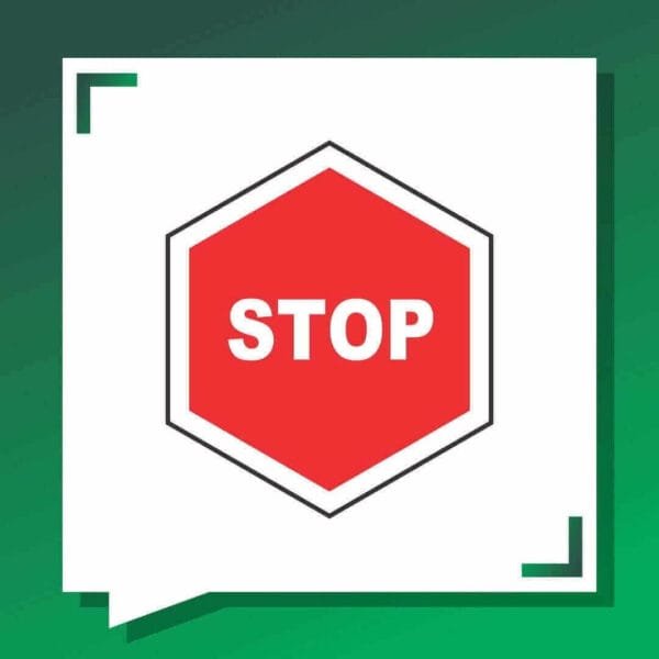 Gate Barrier Stop sign Board - Image 4