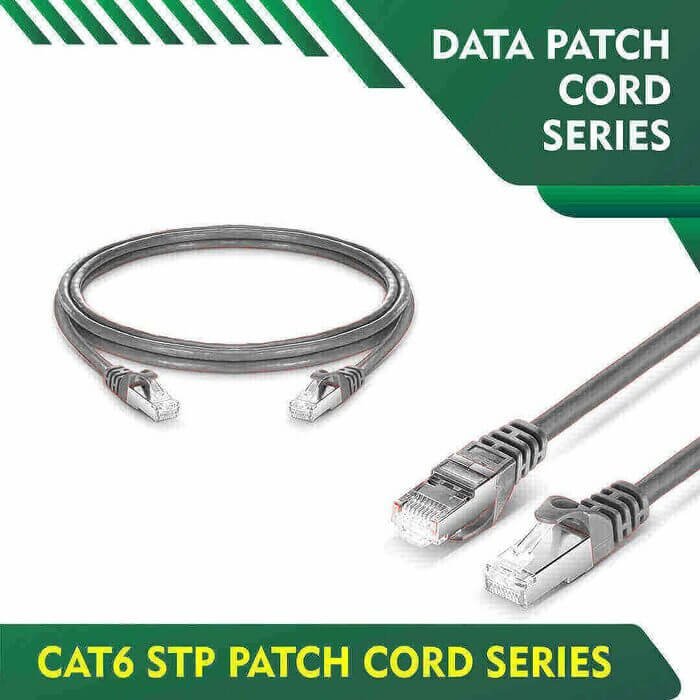 cat6a 23 awg stp rj45 data patch cord 0.15 meter