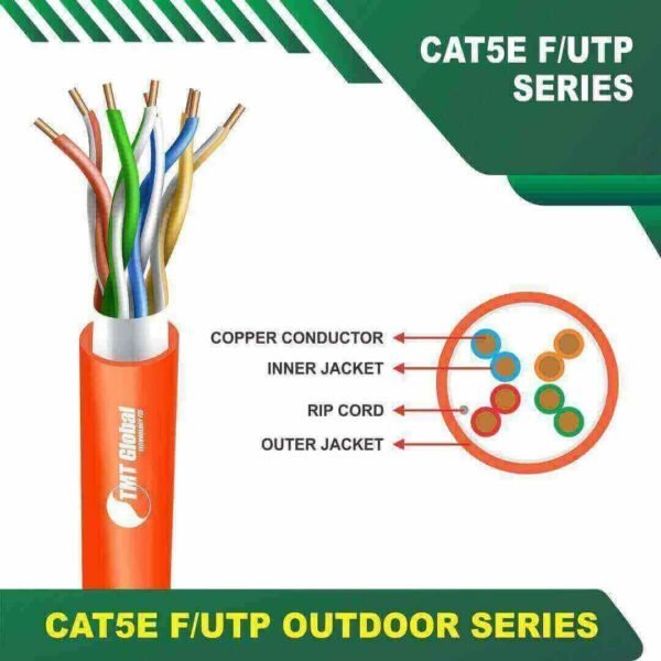 cat5e cables f utp outdoor tmt global uae 305 meter