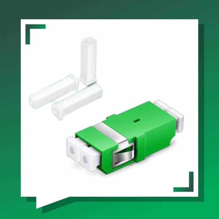 Optical Connector adapter LC-APC Single Mode duplex - Image 5