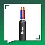 2 core electrical cable Shielded Braided 1.5mm 305m - Image 4