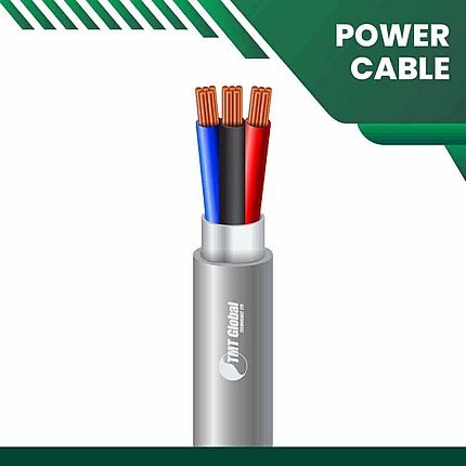 Power Cable Shielded Foiled 3 core tmt-0316