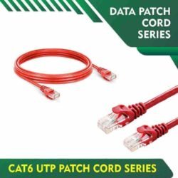 cat6 utp 23awg data patch cord 0.5 meter