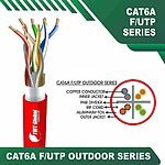 Cat6a 23awg 4 twisted pair F-UTP Bulk Cable 305m