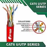 23awg cat 6 cable 4 twisted pair UTP Ethernet Cable 305m