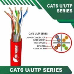 UTP Network Cable cat6 23awg 4 twisted pair 305m 23awg cat 6 cable 4 twisted pair UTP Ethernet Cable 305m